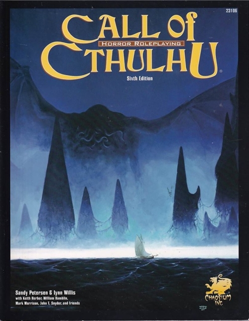 Call of Cthulhu - Sixth edition (B-Grade) (Genbrug) 